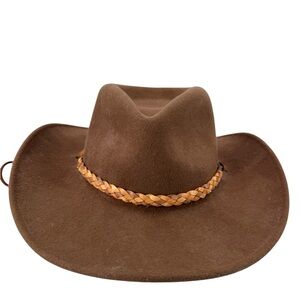 Renegade Headwear Range Rider Lite Felt Packable Hat WPL 5923 Size Medium